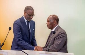 Le président du Pdci reçu par le président Alassane Ouattara